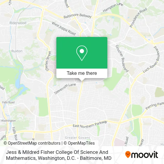 Jess & Mildred Fisher College Of Science And Mathematics map
