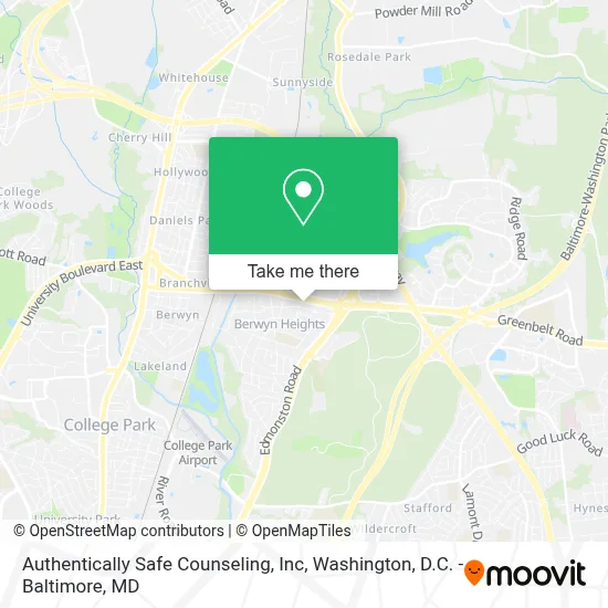Authentically Safe Counseling, Inc map