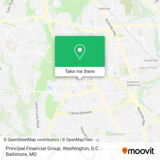 Principal Financial Group map