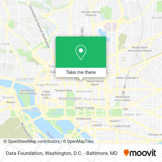 Data Foundation map
