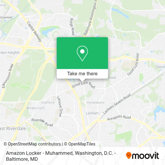 Amazon Locker - Muhammed map