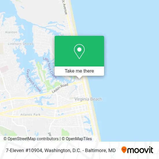 7-Eleven #10904 map