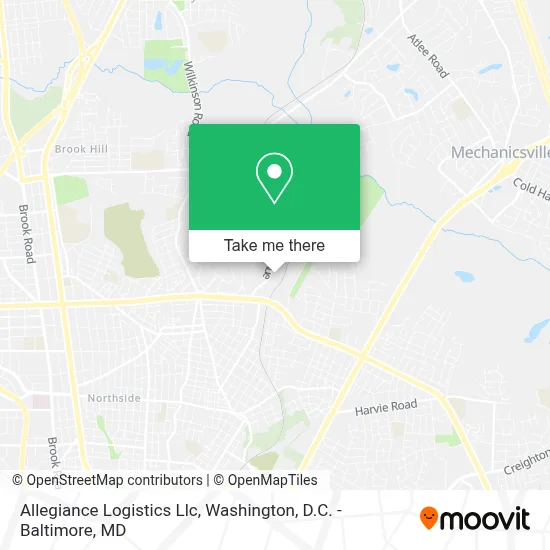 Allegiance Logistics Llc map