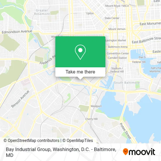 Bay Industrial Group map