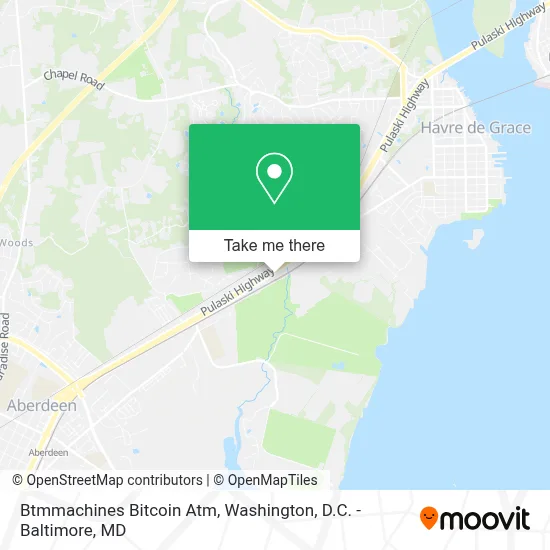 Btmmachines Bitcoin Atm map