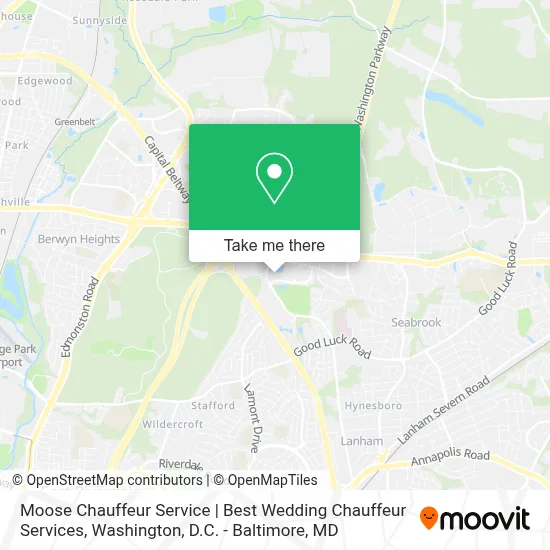 Moose Chauffeur Service | Best Wedding Chauffeur Services map