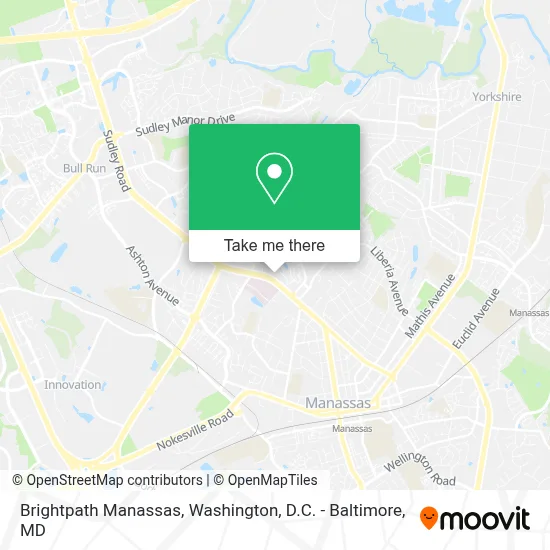 Brightpath Manassas map
