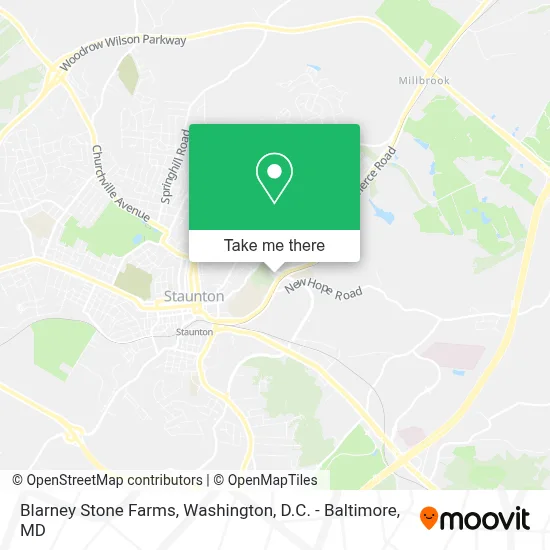 Blarney Stone Farms map