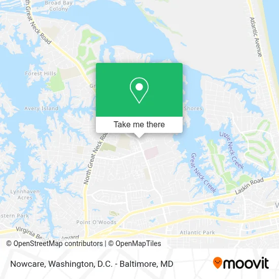 Nowcare map