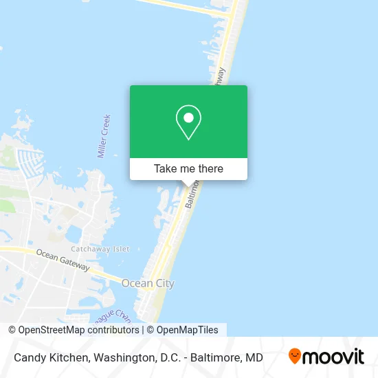 Candy Kitchen map