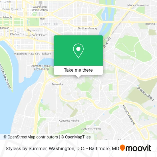 Styless by Summer map