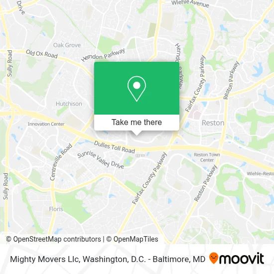 Mighty Movers Llc map