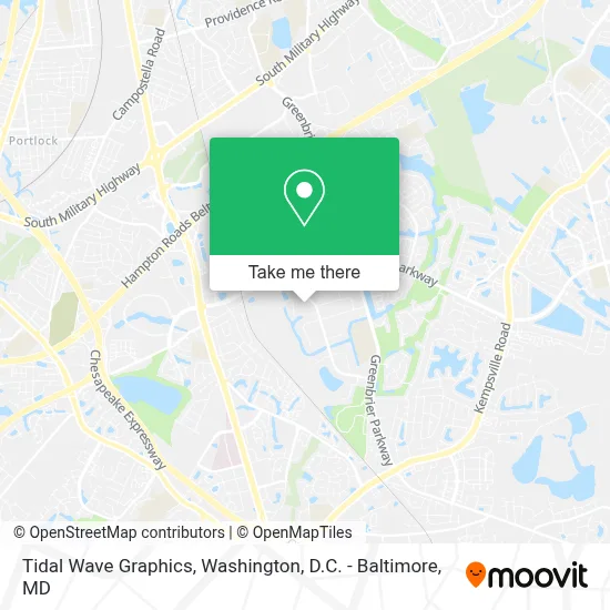 Tidal Wave Graphics map