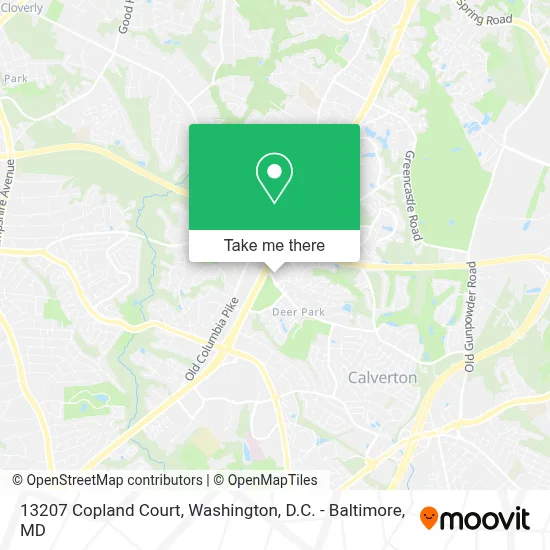 13207 Copland Court map