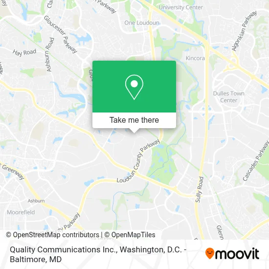 Quality Communications Inc. map