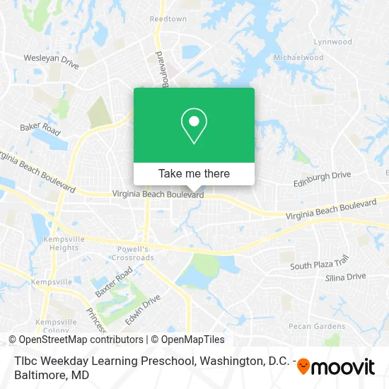 Tlbc Weekday Learning Preschool map