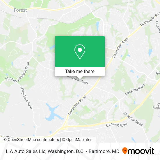 L.A Auto Sales Llc map