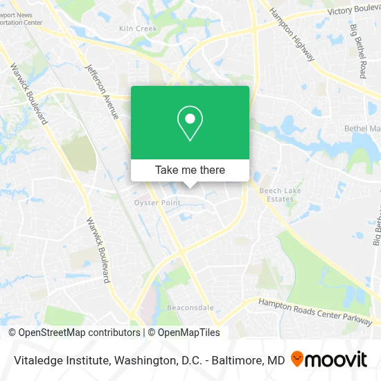 Vitaledge Institute map