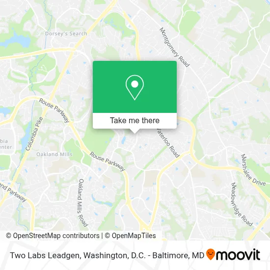 Two Labs Leadgen map
