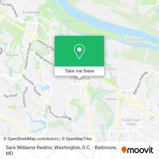 Sara Williams Realtor map