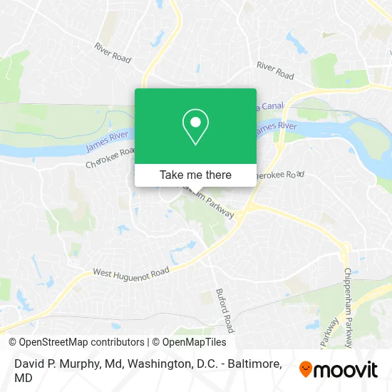 David P. Murphy, Md map