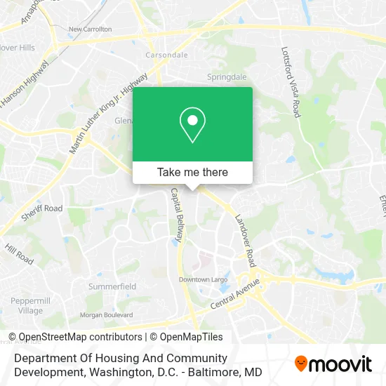 Department Of Housing And Community Development map