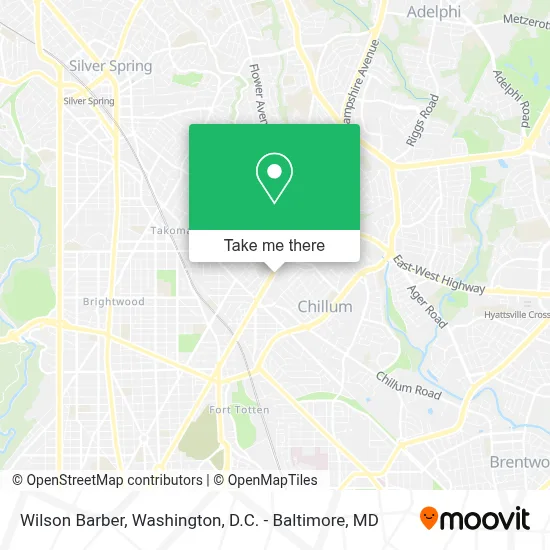 Wilson Barber map