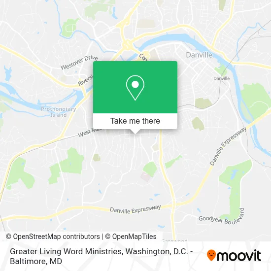 Greater Living Word Ministries map