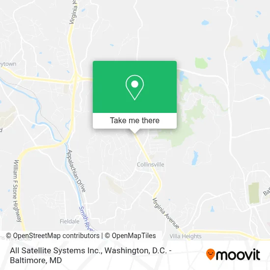 All Satellite Systems Inc. map