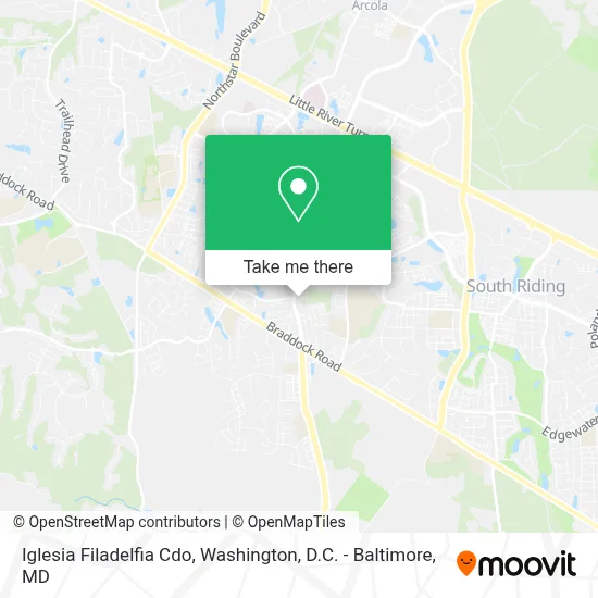Iglesia Filadelfia Cdo map