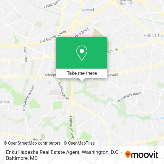 Enku Habesha Real Estate Agent map