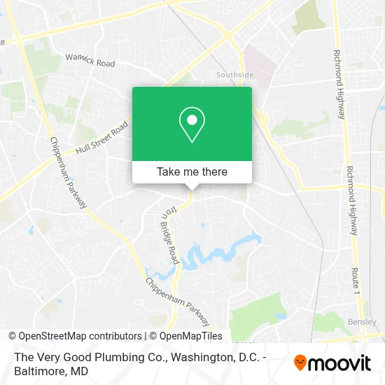 The Very Good Plumbing Co. map