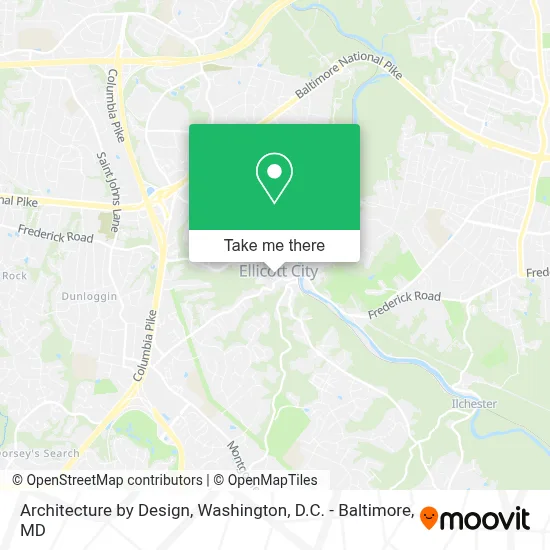 Architecture by Design map