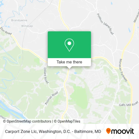 Carport Zone Llc map