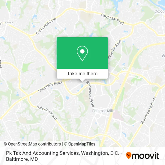 Pk Tax And Accounting Services map