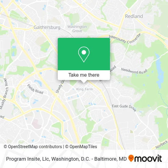 Program Insite, Llc map