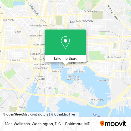 Mac Wellness map