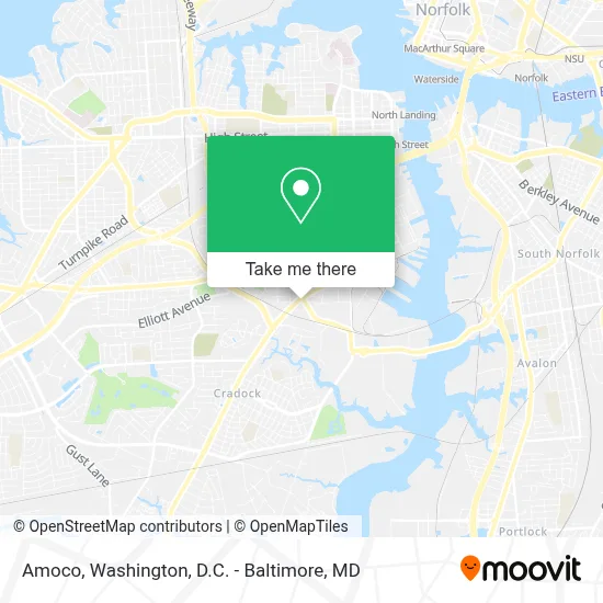 Amoco map