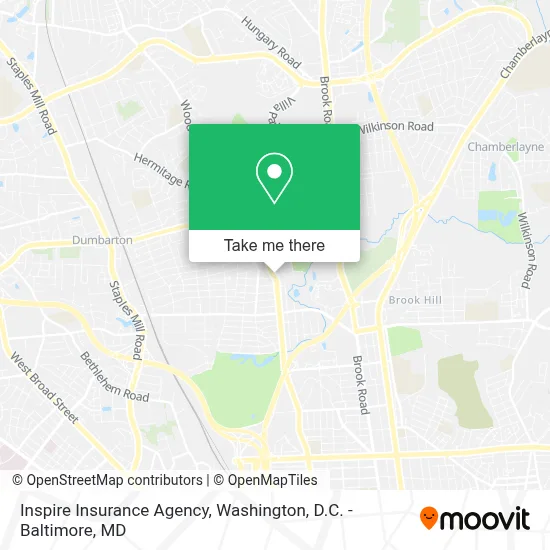 Inspire Insurance Agency map