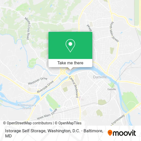 Istorage Self Storage map