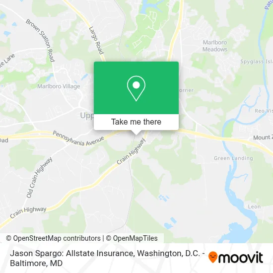 Jason Spargo: Allstate Insurance map