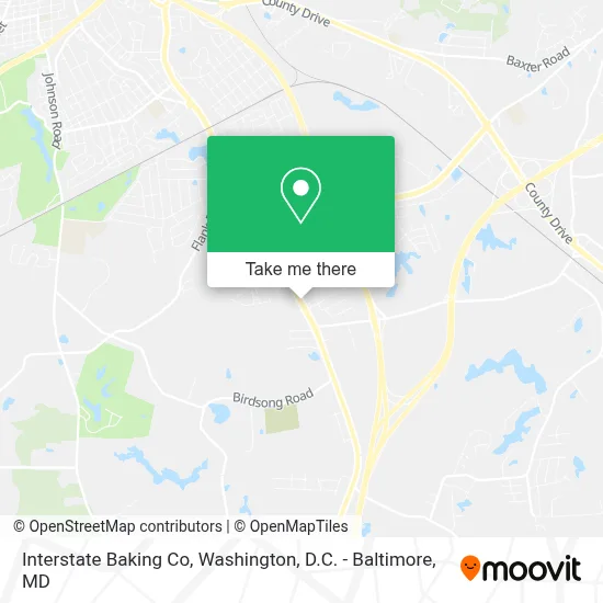 Interstate Baking Co map