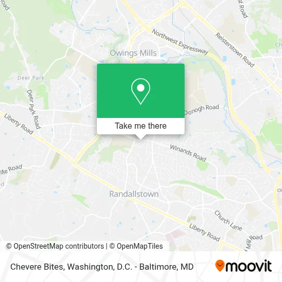 Chevere Bites map