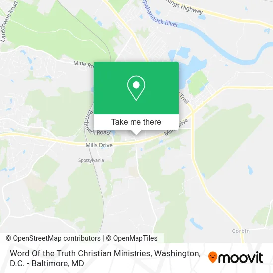 Word Of the Truth Christian Ministries map