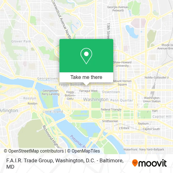 F.A.I.R. Trade Group map