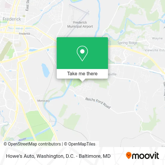 Howe's Auto map