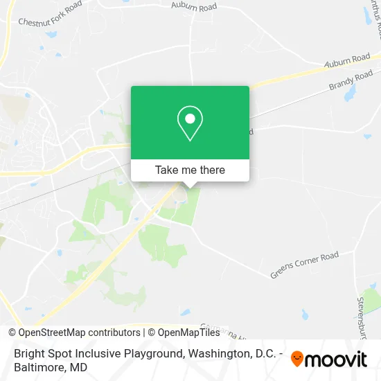 Bright Spot Inclusive Playground map