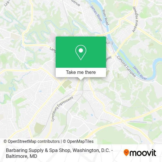Barbaring Supply & Spa Shop map