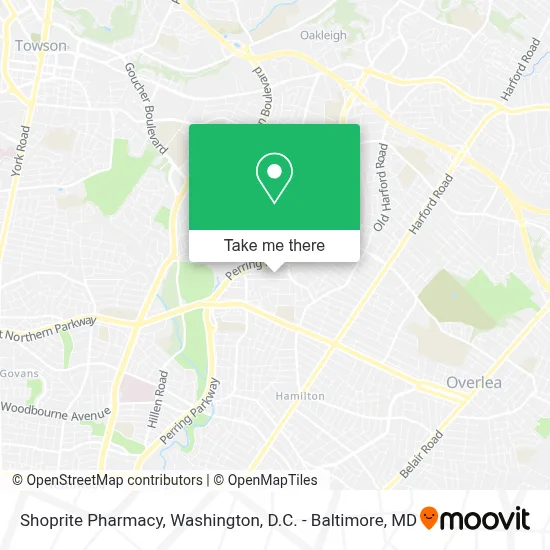 Shoprite Pharmacy map