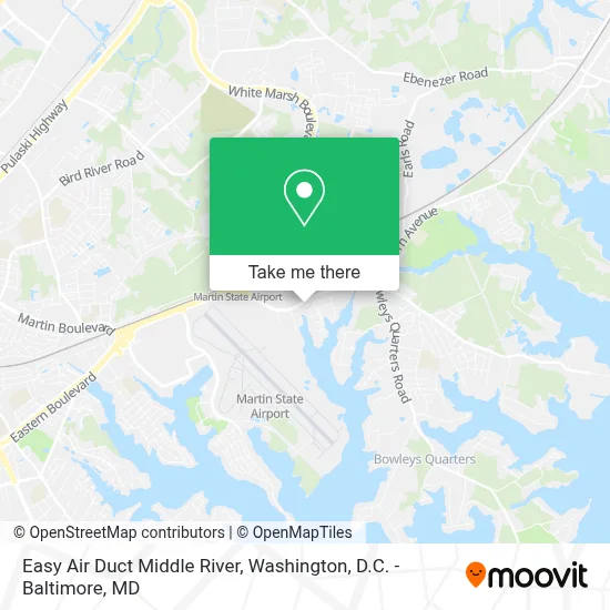Easy Air Duct Middle River map